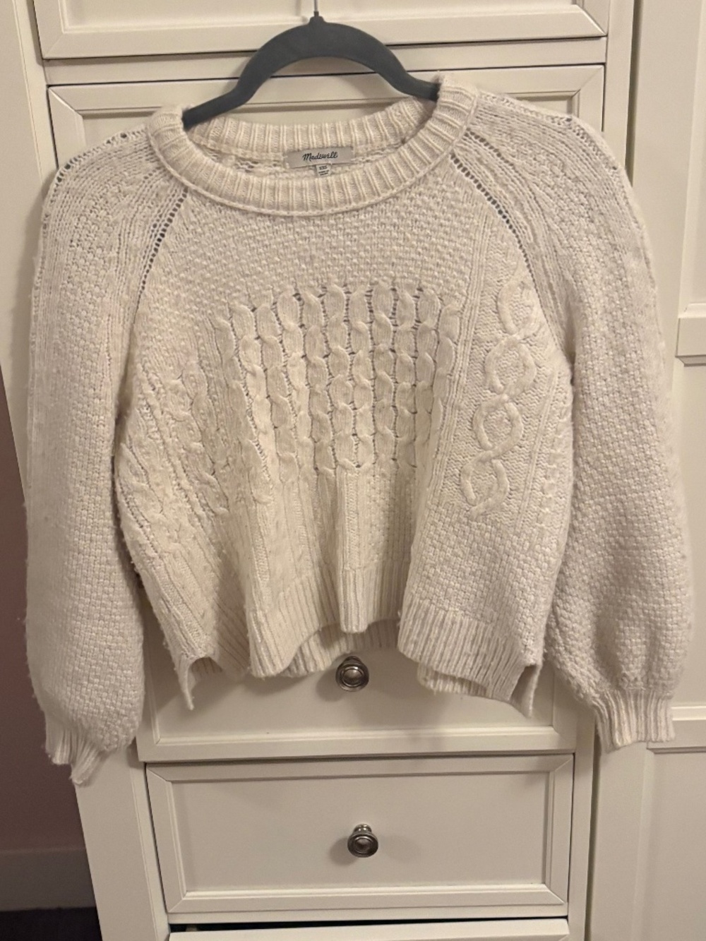Off-white Madewell sweater, size XXS